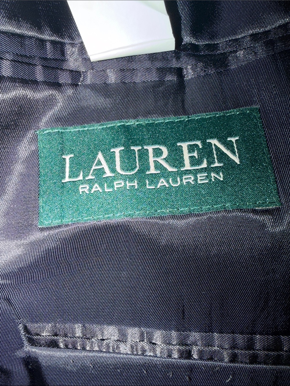 Lauren Ralph Lauren Boys Navy Two-Piece Suit - Picture 2 of 2